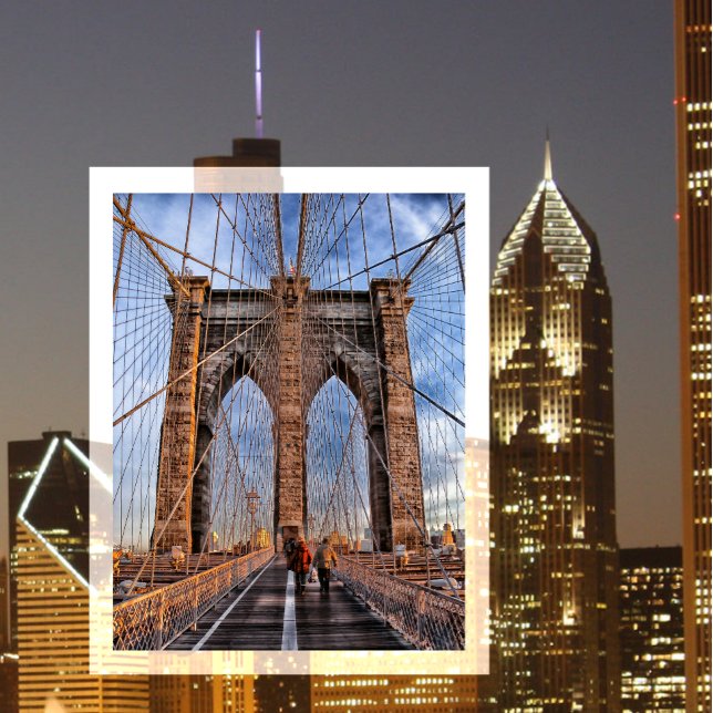 Brooklyn Bridge, New York City Vykort (Skapare uppladdad)