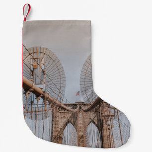 BROOKLYN BRIDGE NEW YORK LITEN JULSTRUMPA