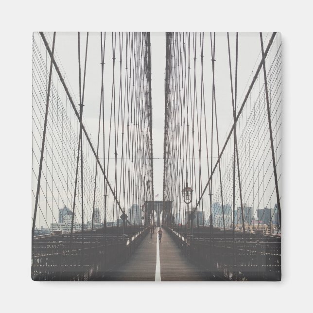 Brooklyn Bridge, New York Magnet (Framsidan)