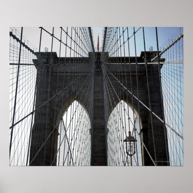 Brooklyn Bridge, New York, NY USA Poster (Framsidan)