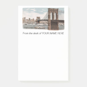 Brooklyn Bridge New York Post-it® Notes Post-it Block