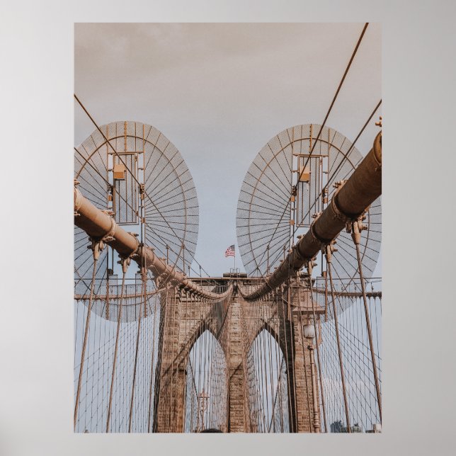 BROOKLYN BRIDGE NEW YORK POSTER (Framsidan)