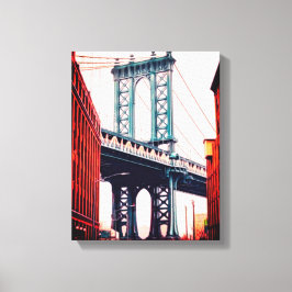 Brooklyn Bridge NewYork Stretched Kanvastryck
