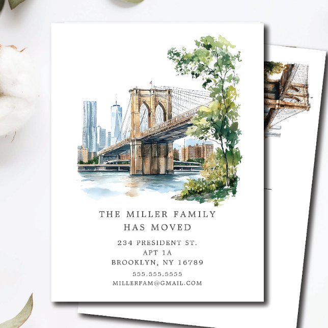 Brooklyn Bridge Nytt adress meddelande (Skapare uppladdad)