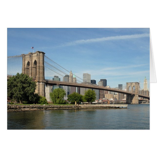 Brooklyn Bridge OBS Kort (Framsidan Horizontal)