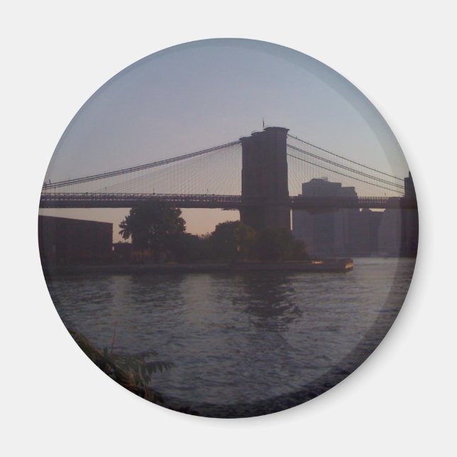 Brooklyn Bridge One Magnet (Framsidan)