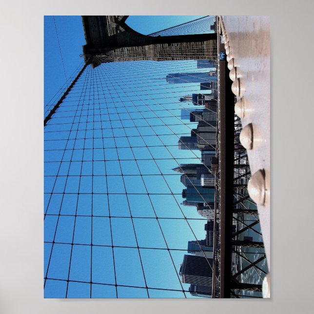 Brooklyn bridge poster (Framsidan)