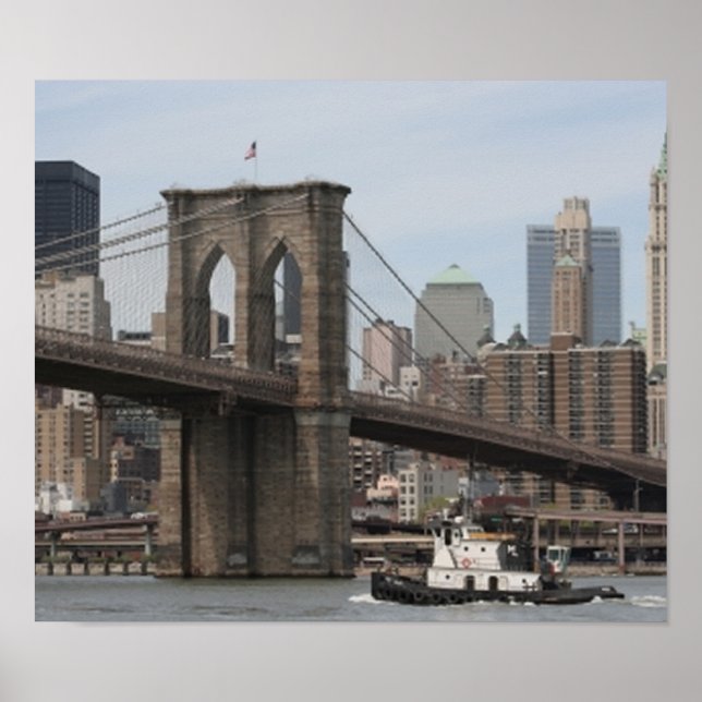 Brooklyn Bridge Poster (Framsidan)