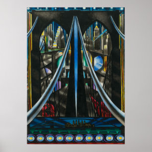 BROOKLYN BRIDGE POSTER