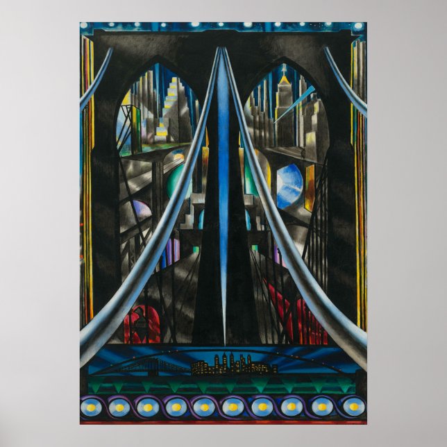 BROOKLYN BRIDGE POSTER (Framsidan)