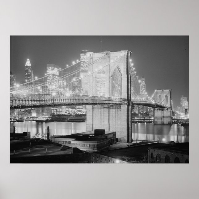 Brooklyn-bridge Poster (Framsidan)