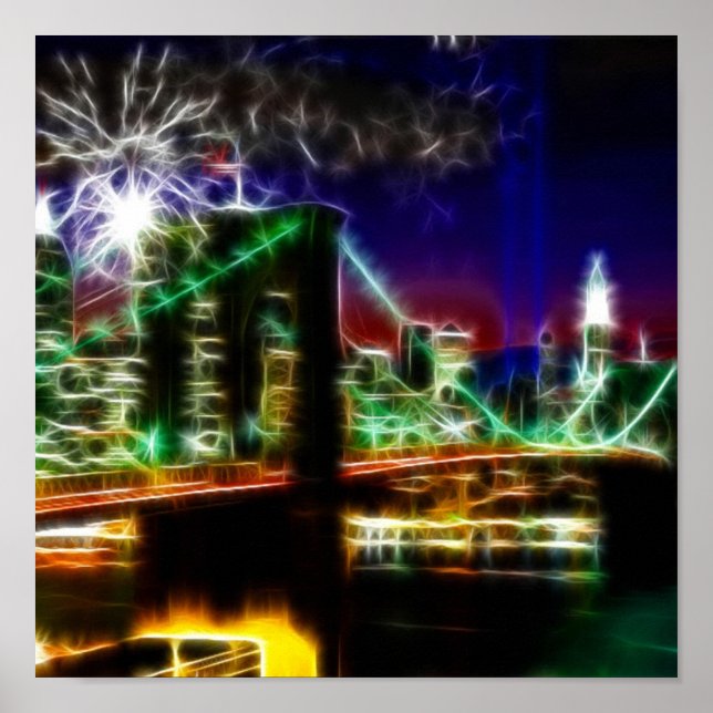 brooklyn bridge poster (Framsidan)