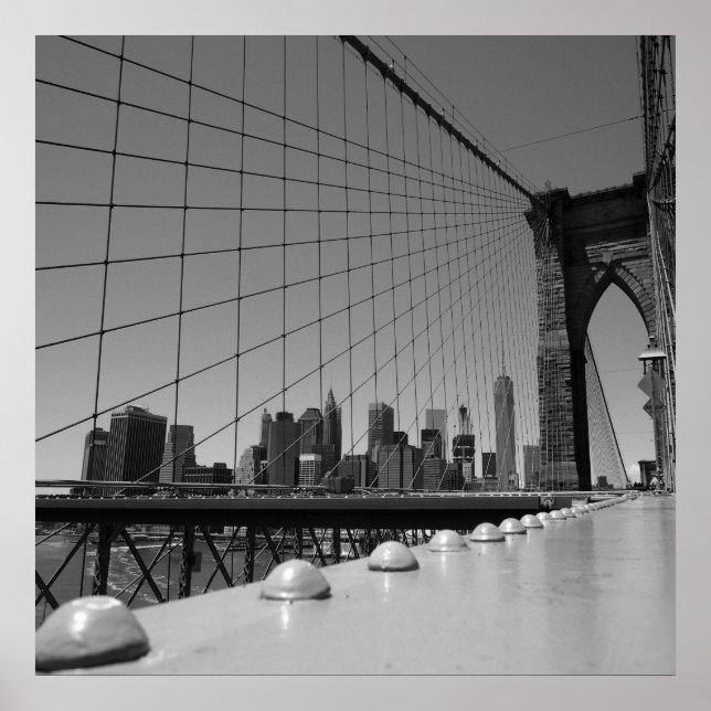 Brooklyn bridge poster (Framsidan)