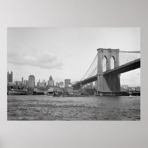Brooklyn Bridge Poster