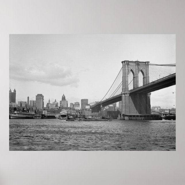 Brooklyn Bridge Poster (Framsidan)
