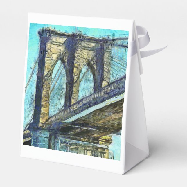 Brooklyn Bridge Presentaskar (Baksidan Sidan)