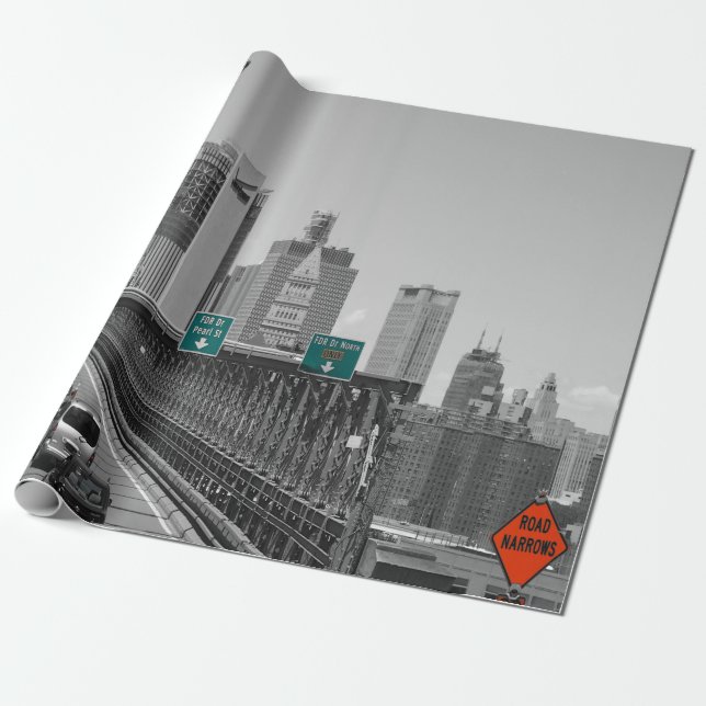 Brooklyn bridge presentpapper (Utrullad)