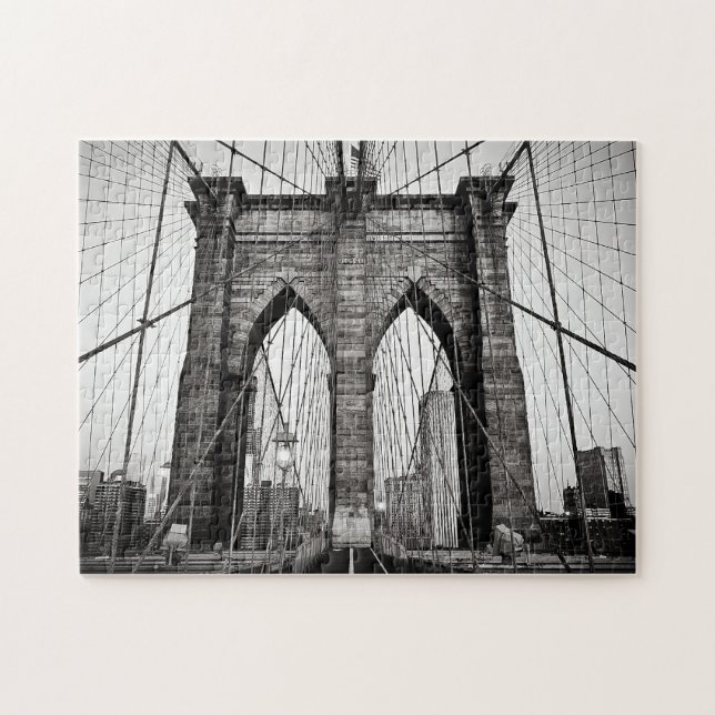 Brooklyn Bridge Puzzle Pussel (Horisontell)