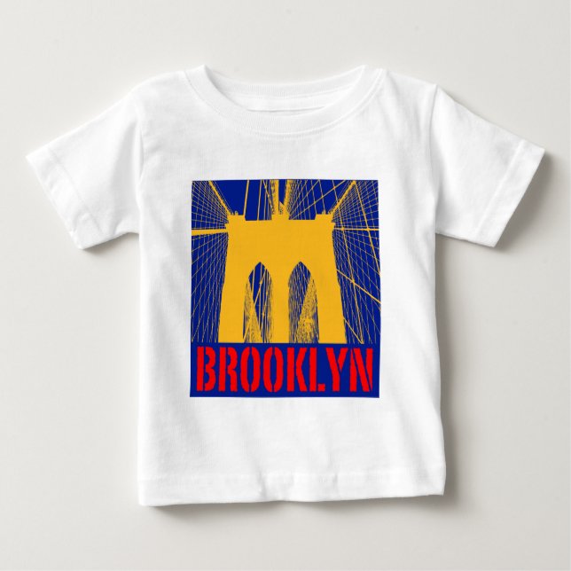 Brooklyn Bridge silhouette T Shirt (Framsida)