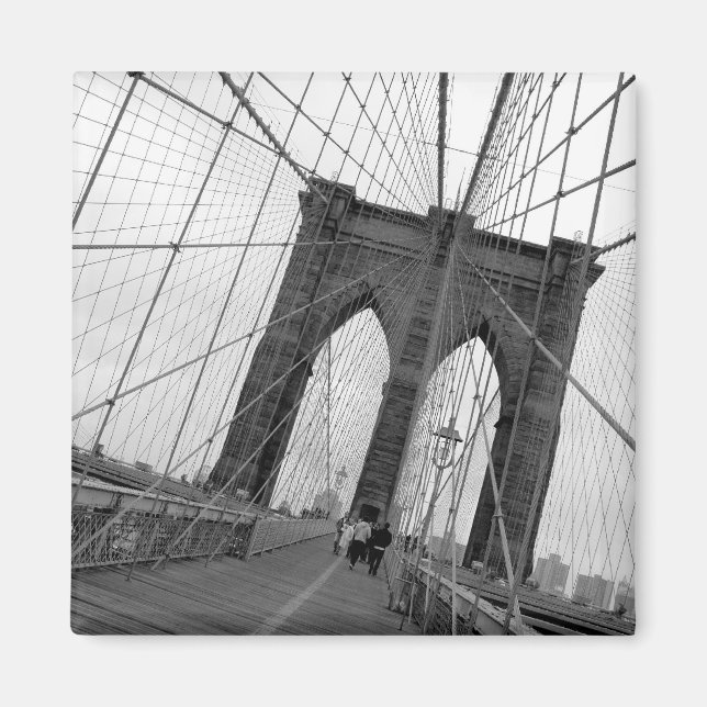 Brooklyn Bridge Slant Magnet (Framsidan)