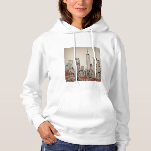 Brooklyn Bridge T Shirt (Framsida)
