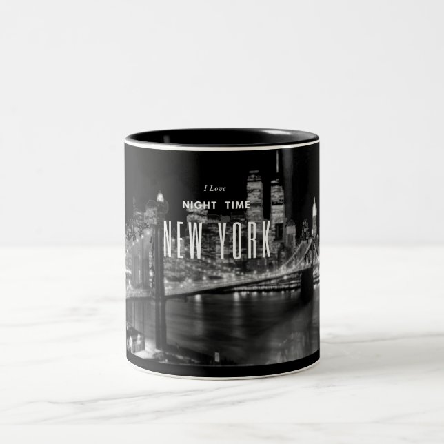 Brooklyn Bridge Two-Tone Coffee Mugg (Center)
