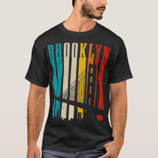 Brooklyn Bridge Vintage NY NYC Pride New York City T Shirt