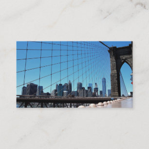Brooklyn bridge visitkort