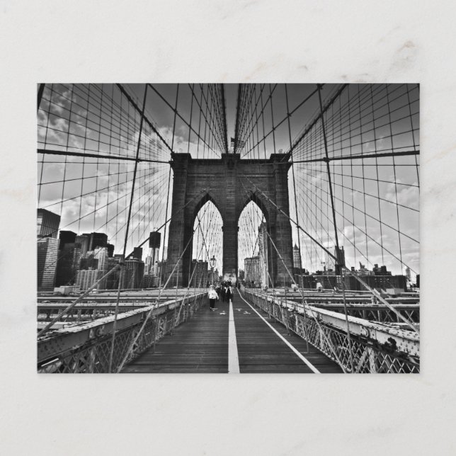Brooklyn Bridge Vykort (Framsida)