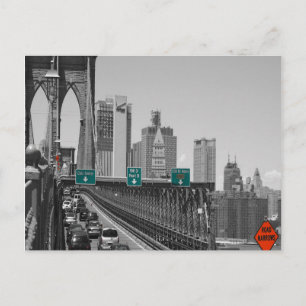 Brooklyn bridge vykort