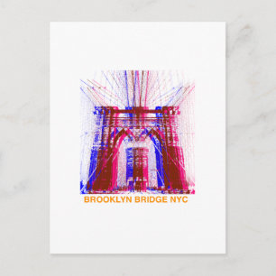 brooklyn bridge vykort