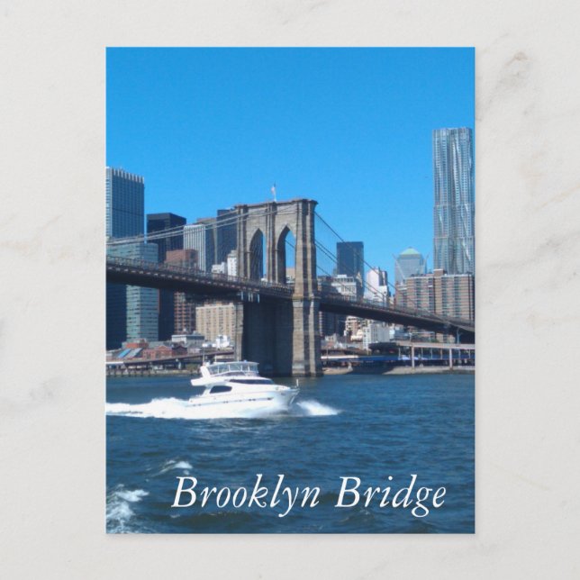 Brooklyn Bridge Vykort (Framsida)