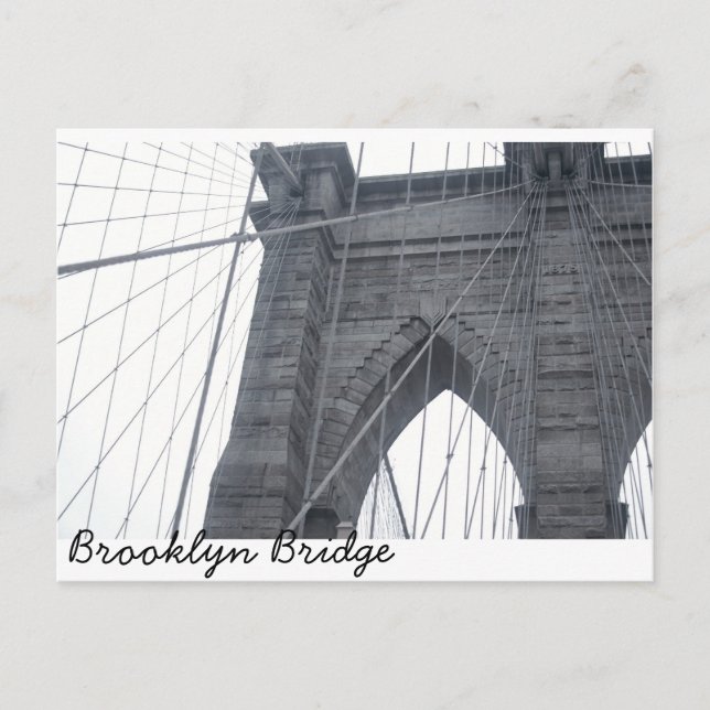 Brooklyn Bridge Vykort (Framsida)
