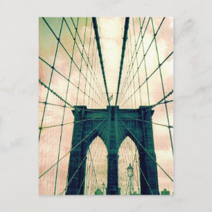 brooklyn bridge vykort