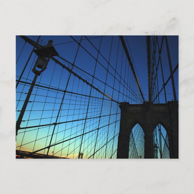 Brooklyn Bridge-vykort Vykort (Framsida)
