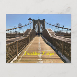 Brooklyn Bridge-vykort Vykort