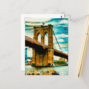 Brooklyn Bridge-vykort Vykort