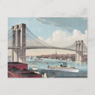 Brooklyn Bridge-vykort Vykort