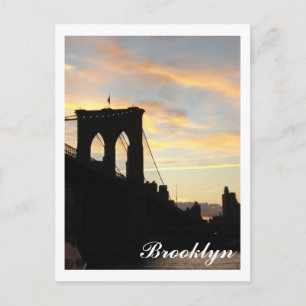 Brooklyn Bridge-vykort Vykort