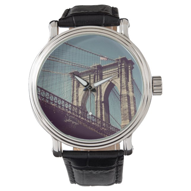 Brooklyn Bridge Watch Armbandsur (Framsida)