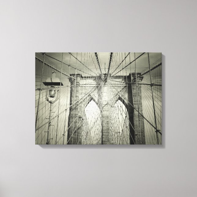 Brooklyn-bron Canvastryck (Framsida)