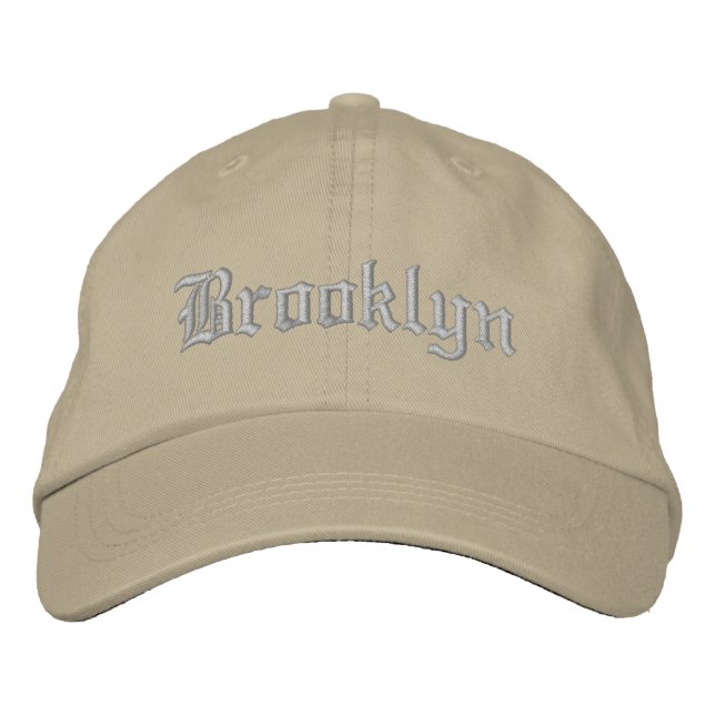Brooklyn Cap Broderad Keps (Framsida)