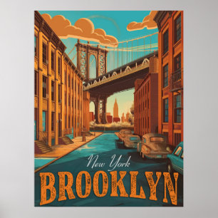 Brooklyn Charm: Fånga essensen med detta Poster