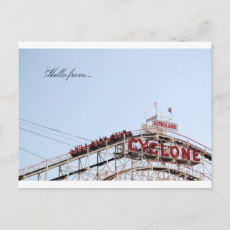 Brooklyn Cyclone-vykort Vykort