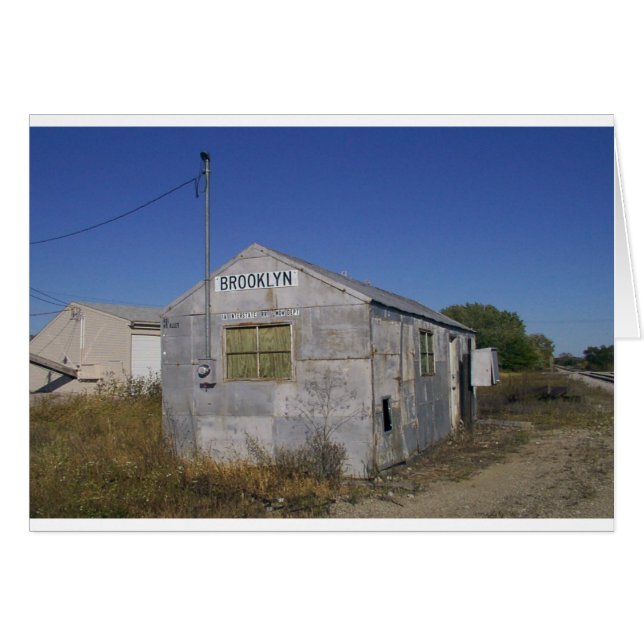 Brooklyn Depot Hälsningskort (Framsidan Horizontal)