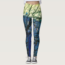 Brooklyn deppighetYoga övar spring Leggings