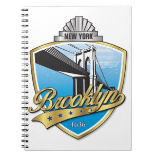 Brooklyn Design Guld Anteckningsbok