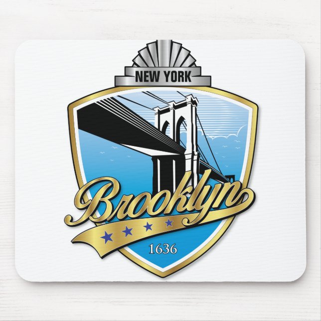 Brooklyn Design Guld Musmatta (Framsidan)