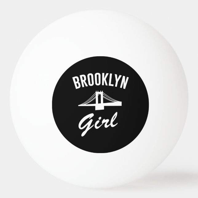 Brooklyn flicka pingisboll (Framsidan)