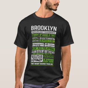 Brooklyn Girl Namn Definition T Shirt